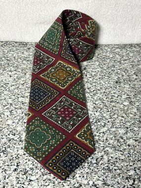 VINTAGE Structure Men’s Neck Tie  Imported Italian